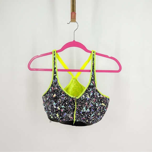 Victorias Secret Knockout Confetti Power Up Sport Bra VSX - Picture 1 of 5